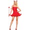 Leg Avenue Women's Red Petticoat Dress Halloween Costume - Med/Large